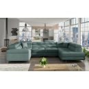 Eltap Letto Cover Corner Pull-Out Sofa 58x202x90cm, Green (Le_26)