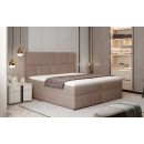 Eltap Florence Continental Bed 160x200cm, With Mattress, Beige (Flo_05_1.6)