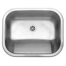 Reginox Ottowa Pie Mounted Kitchen Sink, Stainless Steel (R04029)