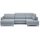 Угловой диван Eltap Berrto 165x306x100 см, левый угол, синий (CO-BER-LT-100AUB)