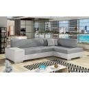 Eltap Fabio Cover/Soft Corner Pull-Out Sofa 167x268x73cm, Grey (F48)