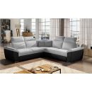 Eltap Federico Sawana/Soft Corner Pull-Out Sofa 268x268x102cm, Grey (Fed_11)