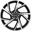 Mak Kassel Alloy Wheels 8x19, 5x114 Black (F8090KABM50F4)