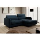 Eltap Gomsi Manhattan Corner Pull-Out Sofa 165x228x100cm, Blue (CO-GOM-RT-40MAN)