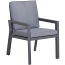 Home4You Tomson Garden Chair 68x61x85cm, Grey (25162)