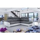 Eltap Loreto Sawana/Soft Pull-Out Corner Sofa 60x260x102cm, Grey (Lor_26)