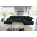 Eltap Neviro Loco Corner Sofa 201x350x77cm, Green (CO-NEV-RT-35LO)