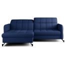 Eltap Lorelle Solar Corner Pull-Out Sofa 160x225x105cm, Blue (Lore_51)