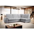 Eltap Sado Sola Corner Pull-Out Sofa 192x272x95cm, Grey (CO-SAD-RT-04SO)