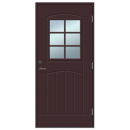 Viljandi Gracia VU-T1 6R Exterior Door, Brown, 988x2080mm, Right (510021)
