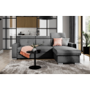 Eltap Fresia Cloud Corner Pull-Out Sofa 176x247x104cm, Grey (CO-FR-RT-04NU)