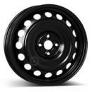 Kfz 9616 Black Steel Wheels 5"x17", 4x100 Black (53474)