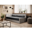 Eltap Fulgeo Extendable Sofa 214x82x77cm Universal Corner, Grey (SO-FUL-LT-04PO-03PO)