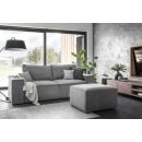 Извлекаемый диван Eltap 260x104x96 см универсальный угол, серый (SO-SILL-04NU)