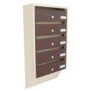 Pastkastīte Glori PD935 38.5x72.4cm, Brūna (GLRP935-BRU)