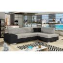 Eltap Fabio Berlin/Soft Corner Pull-Out Sofa 167x268x73cm, Grey (F34)