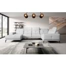 Eltap Neviro Softis Corner Sofa 201x350x77cm, White (CO-NEV-RT-17SOF)