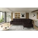 Eltap Theodore L-shaped Sofa 200x275x77cm, Brown (CO-THE-RT-22LE)