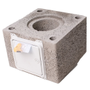 Bloks ar tīrīšanas durvīm Schiedel Isokern NEM