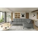 Eltap Theodore Poco Corner Sofa 200x275x77cm, Grey (CO-THE-RT-04PO)