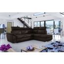 Eltap Loreto Monolith Corner Pull-Out Sofa 60x260x102cm, Brown (Lor_07)