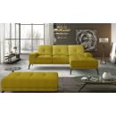 Eltap Torrense Omega Corner Sofa 53x265x98cm, Yellow (Tor_23)