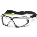 Active Gear Active Vision V640 Protective Glasses Clear/Black/Green (72-V640)