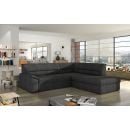 Eltap Elano Sawana Corner Pull-Out Sofa 65x212x90cm, Grey (EL12)