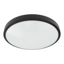 Plafona lampa Ecolight 2x40W, E27, IP20, melna (EC20444)