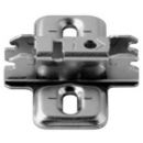 Blum Clip Mounting Plate 3mm, with Wood Screws, Nickel-plated (173L6130)