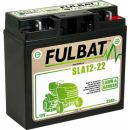Fulbat SLA12-22 Green Tractor Battery 22Ah, 12V (F550907)