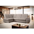 Eltap Sado Poco Corner Pull-Out Sofa 192x272x95cm, Grey (CO-SAD-LT-07PO)