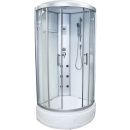 Vento Rome WHITE 90x90cm Massage Shower Cabin Grey (441850)