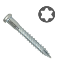 Būvkalumu skrūve Easy-Fix, T20, 5x40mm, cinkota (500gab)
