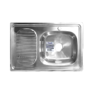 Virtuves izlietne Tredi, Iebūvējamā, Nerūsējošā tērauda (21404)