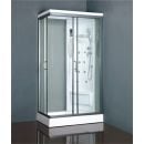 Vento Biello 110x70cm ZS-1055R Massage Shower Cabin Grey (44175)