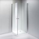 Vento Napoli 80x80cm H=195cm A1011F Square Shower Enclosure Without Tray, Chrome (442280) NEW