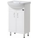 Vento Econom bathroom sink with cabinet Arteco 50, White (48624) NEW