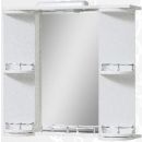 Vento Rondo 80 Зеркало в ванную комнату 75x80 см, белое (48651) NEW