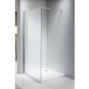 Vento Napoli 100cm H=195cm A-20P 100 Shower Enclosure Transparent, Chrome (442292) NEW