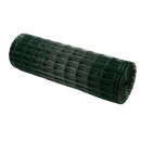 Žogs Garden Center Metināts, cinkots, PVC pārklāts, 1.5x25m rullis, 50x100mm acs, 2.5mm stieple, zaļš