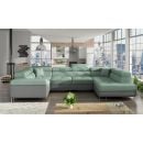 Eltap Letto Soro/Soft Corner Pull-Out Sofa 58x202x90cm, Green (Le_08)