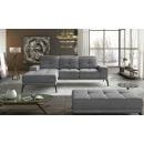 Eltap Torrense Monolith Corner Sofa 53x265x98cm, Grey (Tor_57)