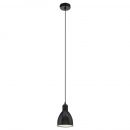 Подвесной светильник Priddy Virtuves 60W, E27 Черный (52836)