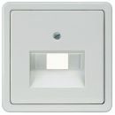 Siemens Delta Profile UAE Flush-mounted Low Voltage Frame, Silver (5TG1765)