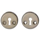 MP MUZ-06-V CP Door Latch Plate for Key, Chrome (7886)