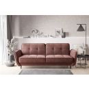 Eltap Bellis Extendable Sofa 220x90x83cm Universal Corner, Pink (SO-BEL-24LU)