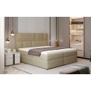 Eltap Florence Continental Bed 180x200cm, With Mattress, Beige (Flo_02_1.8)