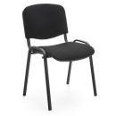 Кресло для посетителей Halmar ISO 53x55x82см, Черное (V-NS-ISO-CZARNY-KRZ)