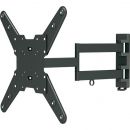 Deltaco ARM-425 Wall Mount - TV Bracket with Adjustable Tilt and Swivel Angle 32-55" Black (552102000031)
